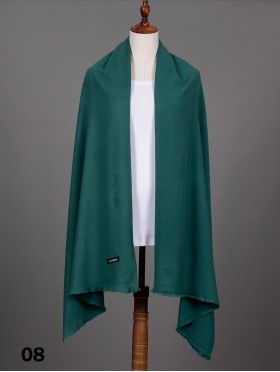 SOLID CASHMERE PASHMINA SCARF